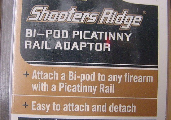 Bi- Pod  Picatinay  Rail Adaptor-img-1