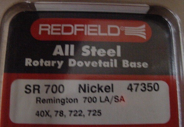 Remington 700 LA-SA Redfield Dovetail  Bases-img-1