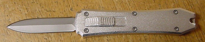 Silver Mini OTF Auto Knife-img-0