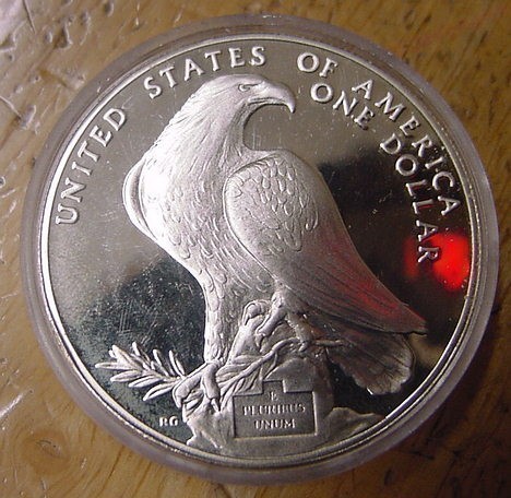 1984-S Olympic Commemorative  Silver Dollar-img-1