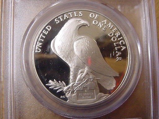 1984-S Olympic Silver Dollar PR69-img-1