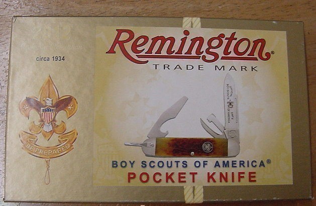 Remington Boy Scouts Pocket Knife 2012-img-1