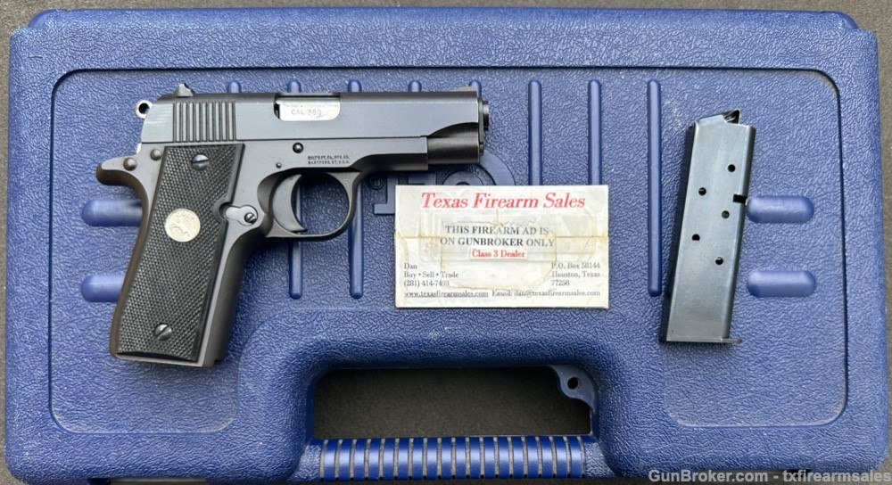 Colt Government .380 ACP, 7-shot baby 1911, Discontinued, Made in 1996-img-10