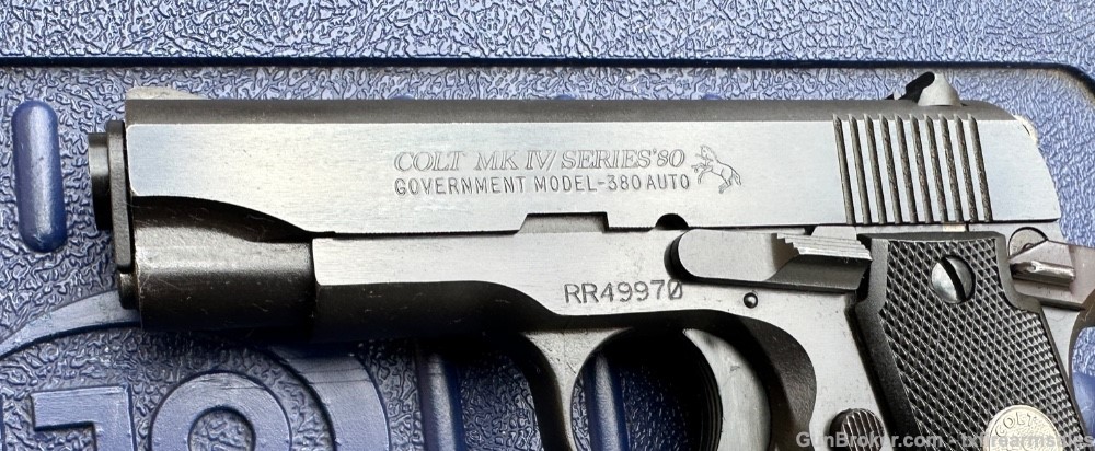 Colt Government .380 ACP, 7-shot baby 1911, Discontinued, Made in 1996-img-7