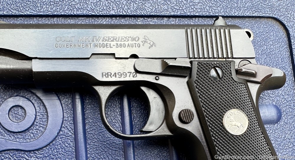 Colt Government .380 ACP, 7-shot baby 1911, Discontinued, Made in 1996-img-5