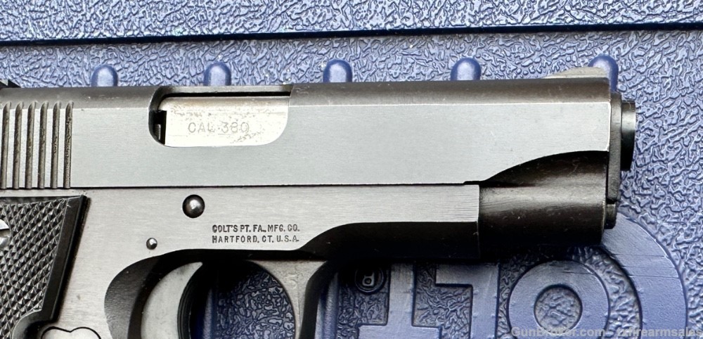 Colt Government .380 ACP, 7-shot baby 1911, Discontinued, Made in 1996-img-17