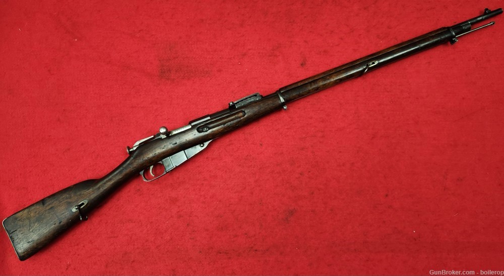 Very Fine Scarce Westinghouse Mosin 1891 Rifle Matching! Russian/ Finnish!-img-0