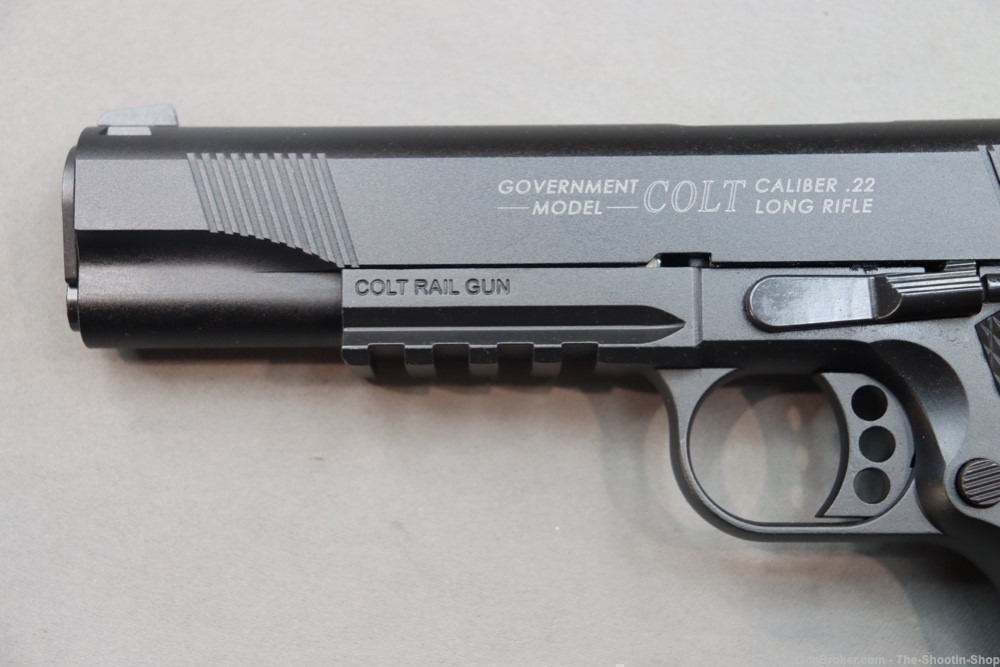 Colt Model 1911 Rail Gun Pistol 22LR 12RD Semi Auto Walther Germany BLK NEW-img-2