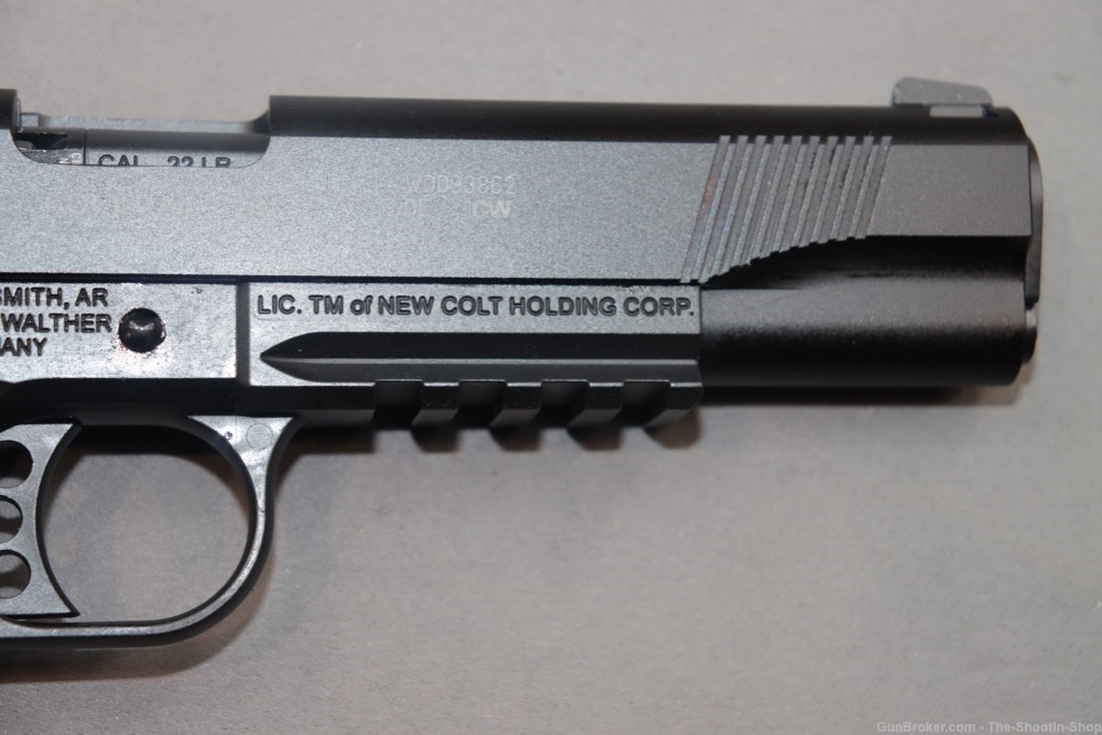 Colt Model 1911 Rail Gun Pistol 22LR 12RD Semi Auto Walther Germany BLK NEW-img-5