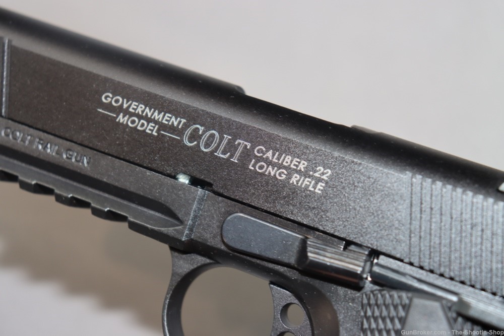 Colt Model 1911 Rail Gun Pistol 22LR 12RD Semi Auto Walther Germany BLK NEW-img-12