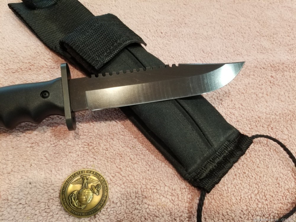 Vintage 100% NOS Western Knife Company U.S.A. Combat Survival Knife-img-1