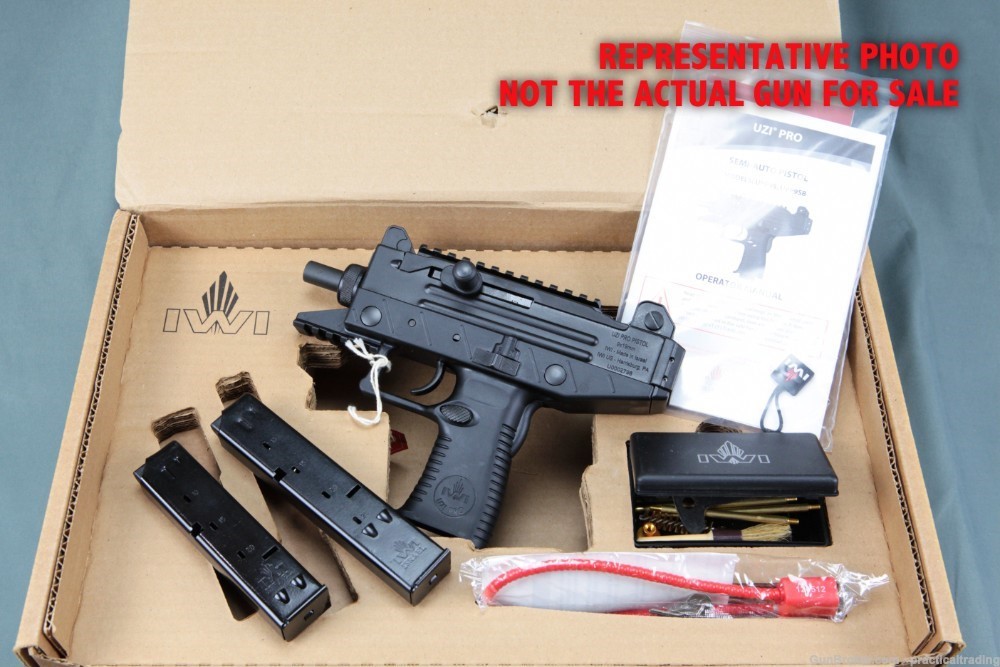 Uzi Pro Pistol 9mm (New In Box) - Brace on hold-img-0