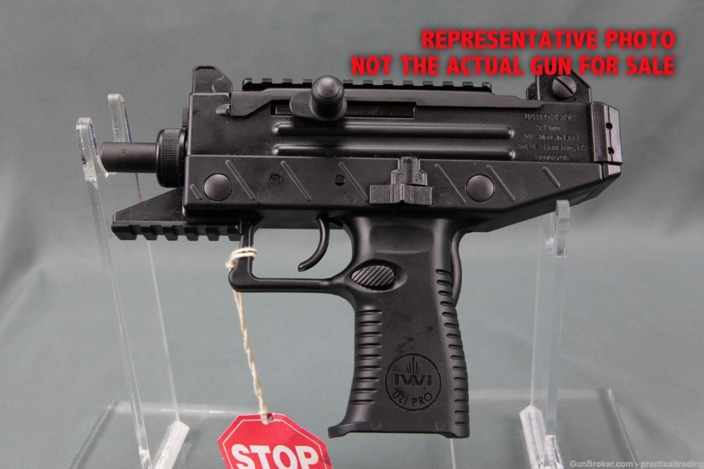 Uzi Pro Pistol 9mm (New In Box) - Brace on hold-img-3
