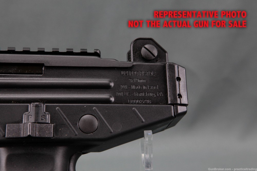 Uzi Pro Pistol 9mm (New In Box) - Brace on hold-img-5