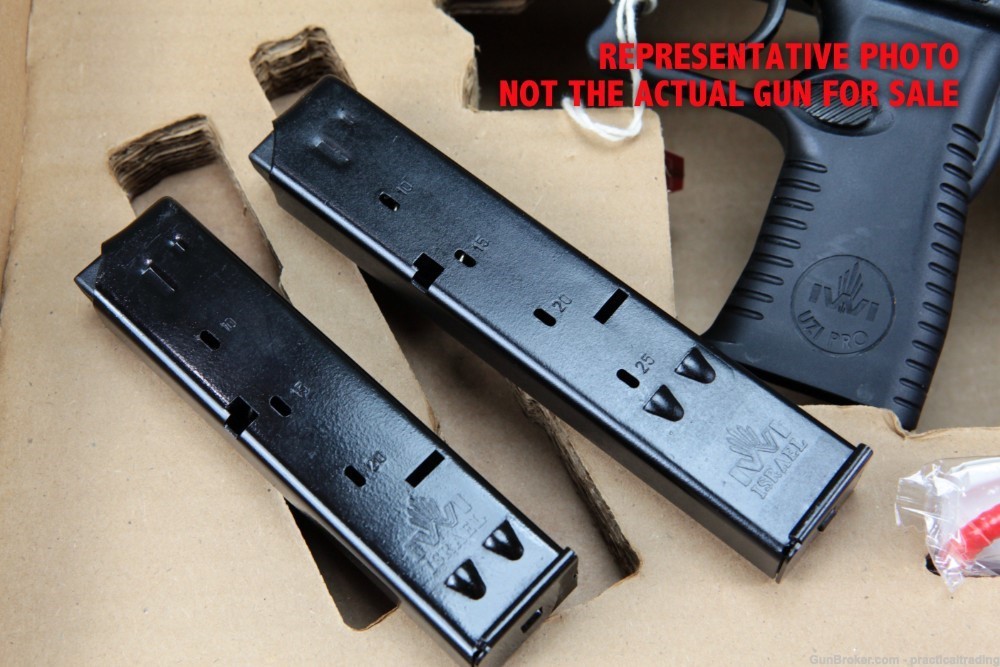 Uzi Pro Pistol 9mm (New In Box) - Brace on hold-img-6