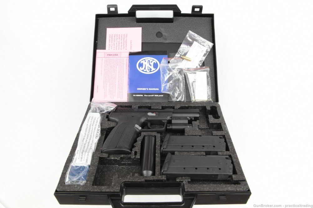 FN 5.7 "IOM" labeled USG Laser 3 x 20 round mag (NOS)-img-1