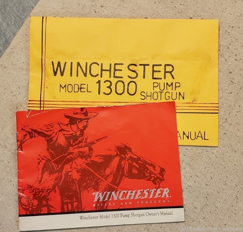 Winchester Model 1300 Shotgun Owners Manual factory original Olin Corp.-img-0