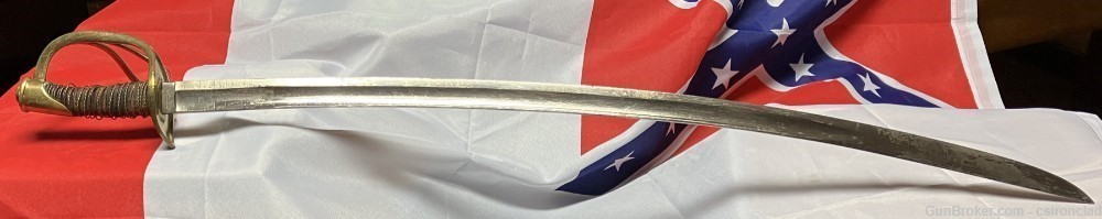 Civil War Sword, 1840 Dragoon model, W. Clauberg of Solingen-img-10