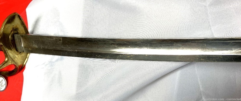 Civil War Sword, 1840 Dragoon model, W. Clauberg of Solingen-img-16