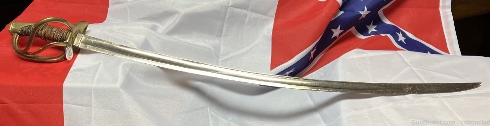 Civil War Sword, 1840 Dragoon model, W. Clauberg of Solingen-img-0