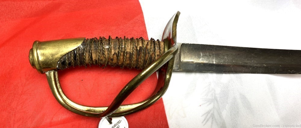 Civil War Sword, 1840 Dragoon model, W. Clauberg of Solingen-img-13