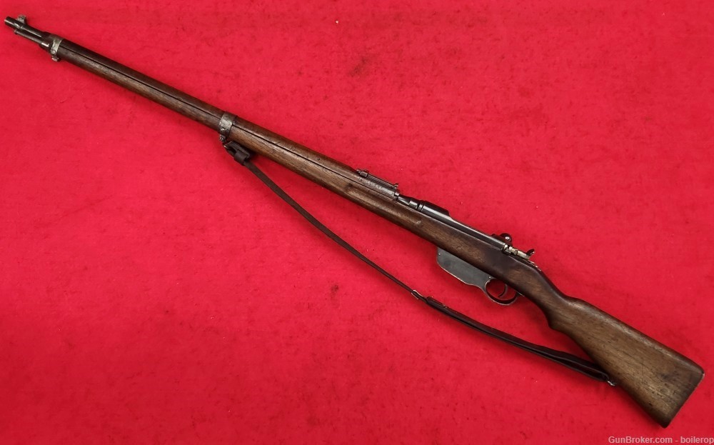 Steyr Budapest M95 long rifle, 8x50R, Original WW1 issued-img-1