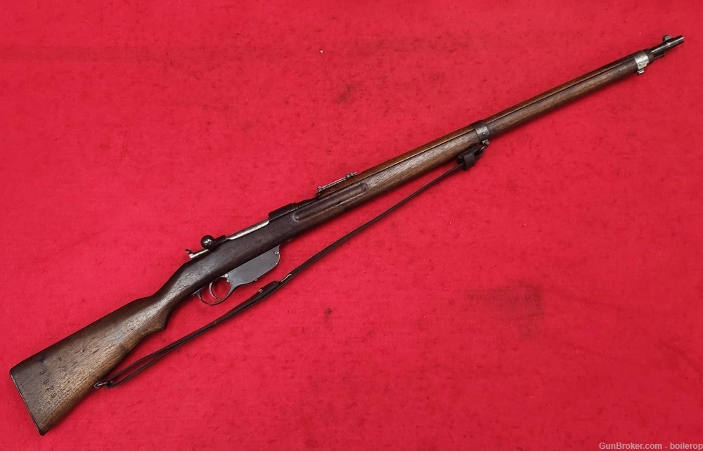 Steyr Budapest M95 long rifle, 8x50R, Original WW1 issued-img-0