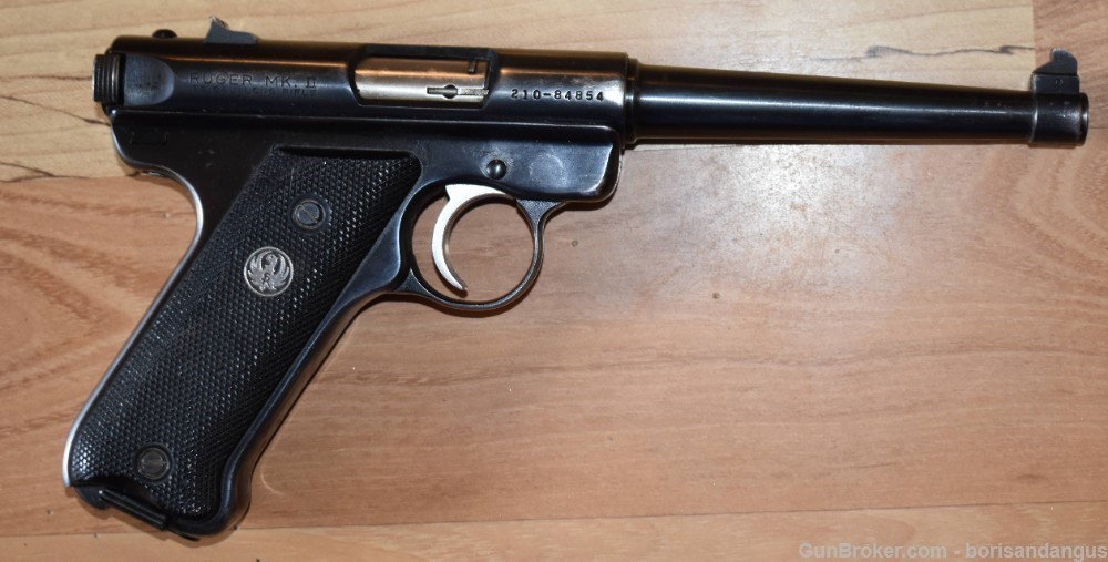 Ruger Mark I .22lr s/a pistol 1977 4 3/4"-img-0