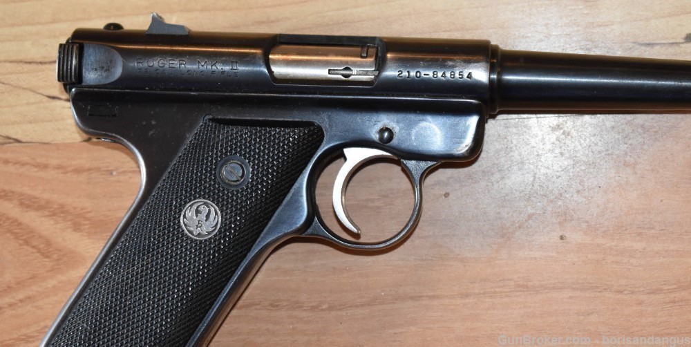 Ruger Mark I .22lr s/a pistol 1977 4 3/4"-img-1