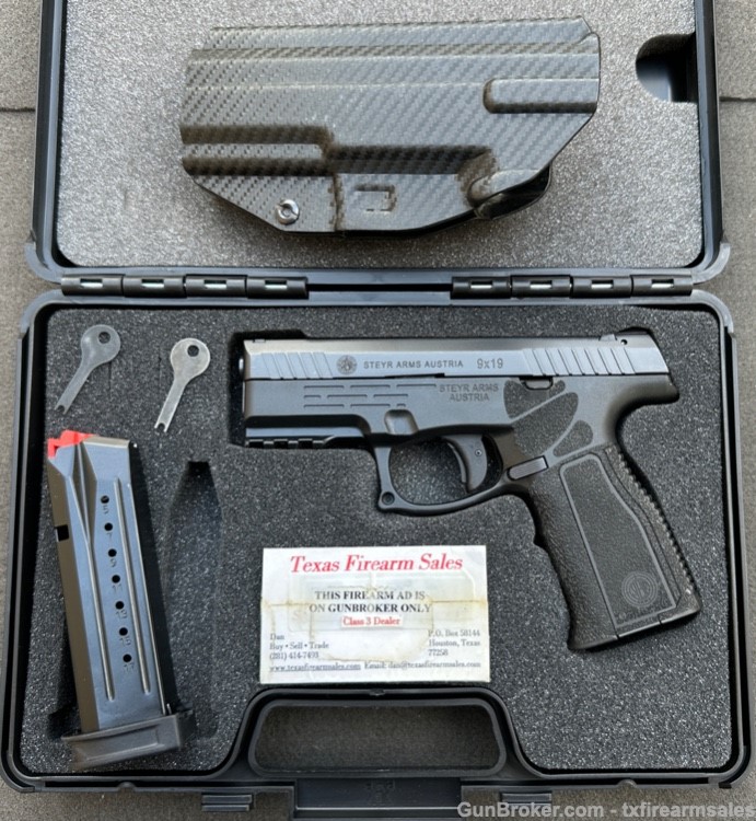 Steyr M9-A2 MF 9mm Pistol, 17-Round Mag, Made in Austria, w/ Molded Holster-img-48