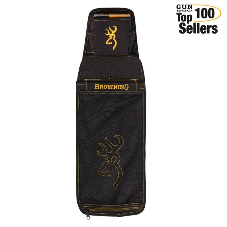 BROWNING Black and Gold Shell Pouch (121095897)-img-0