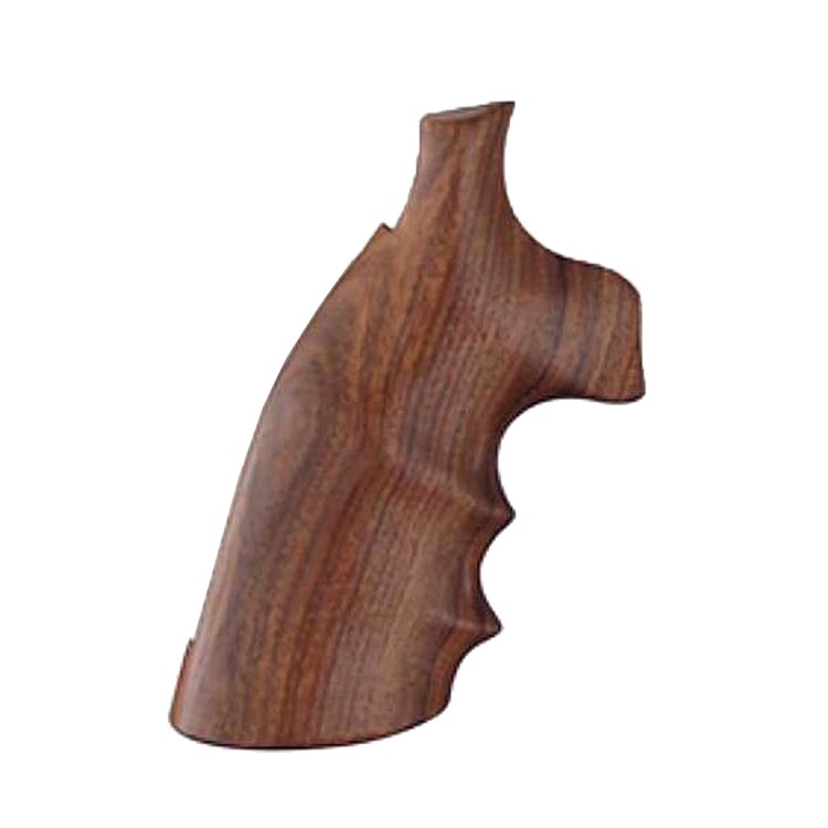 HOGUE S&W K/L Square Butt Pau Ferro Wood Grips-img-1