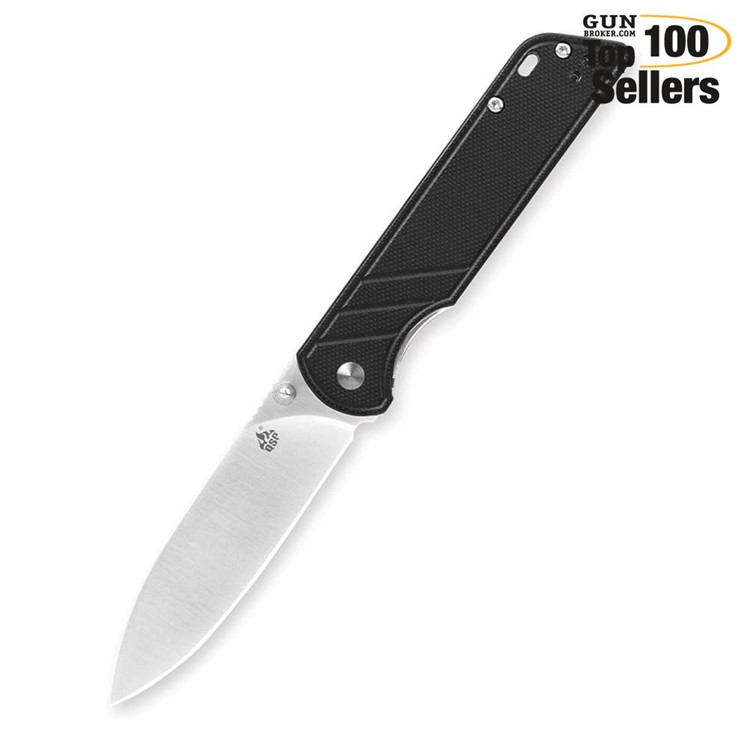 QSP Parrot Black G10 Copper Washer Pocket Knife (QS102-A-Parrot)-img-0