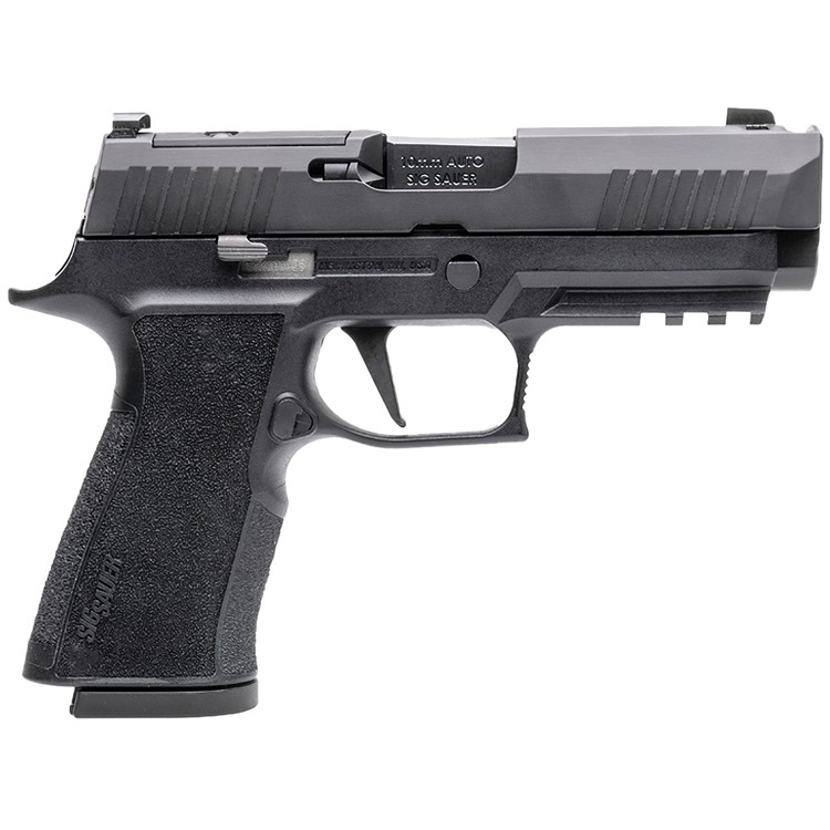 SIG SAUER P320 XTen Comp 10mm 3.8in 2x15rd Black Pistol 320XCA-10-COMP-img-1