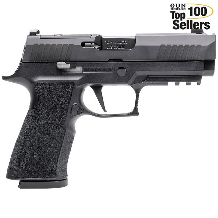 SIG SAUER P320 XTen Comp 10mm 3.8in 2x15rd Black Pistol 320XCA-10-COMP-img-0