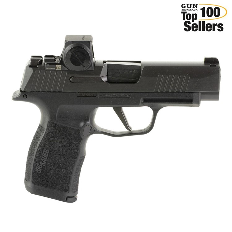 SIG SAUER P365XL ROMEO-X 9mm 3.7in 2x 12rd Mags Black Nitron Pistol-img-0