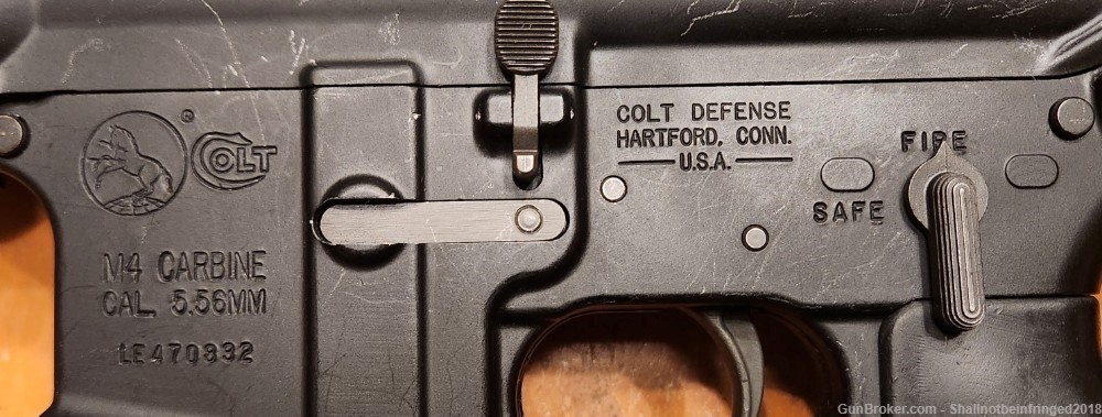 Police Trade Colt LE6945 M4 Carbine Factory SBR-img-2