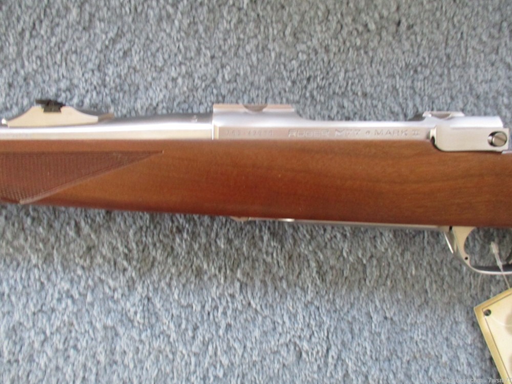 LIPSEYS RARE RUGER M77 HAWKEYE  RSI  SS IN  7mm-08 CALIBER-img-3