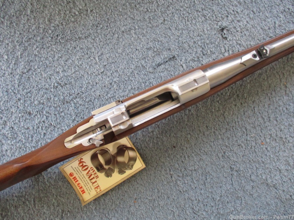 LIPSEYS RARE RUGER M77 HAWKEYE  RSI  SS IN  7mm-08 CALIBER-img-12