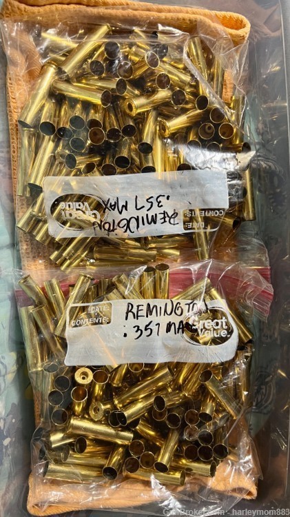 Remington .357 Maximum Brass Cases: New: #200: Out of Stock: Hard to Find-img-3