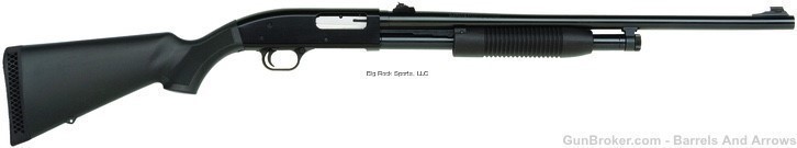 Maverick 31017 88 Slug Pump Shotgun 12 GA, 24 Bbl, 6 Rnd, Blk Syn Stock -img-0