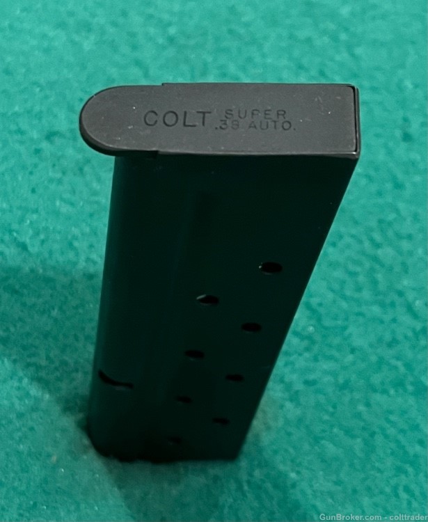 Early Colt 1911 Super 38 Auto Factory Magazine 9rds-img-5
