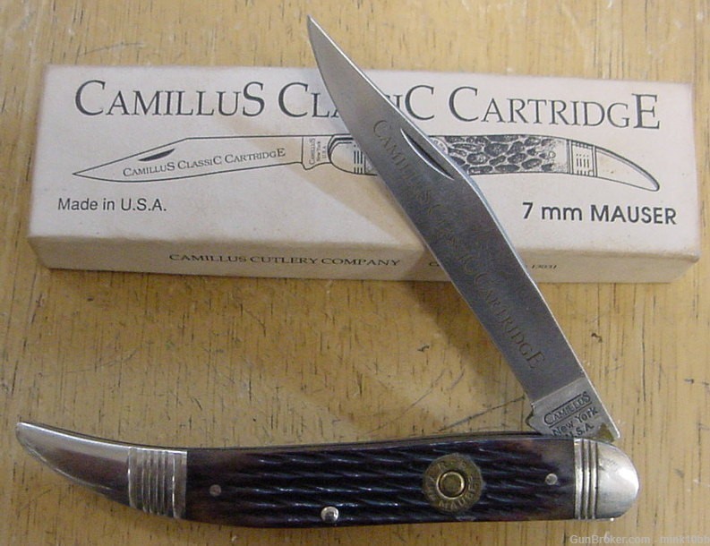 Camillus  Classic Cartridge 7mm Mauser Knife -img-0