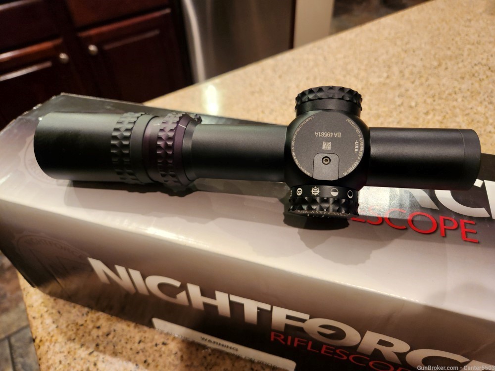 Nightforce ATACR 1-8x24 F1 C597 FFP MilRad FC-DM First Focal Riflescope-img-7