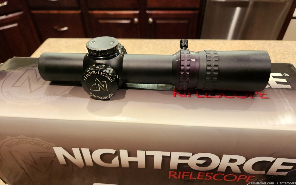 Nightforce ATACR 1-8x24 F1 C597 FFP MilRad FC-DM First Focal Riflescope-img-3