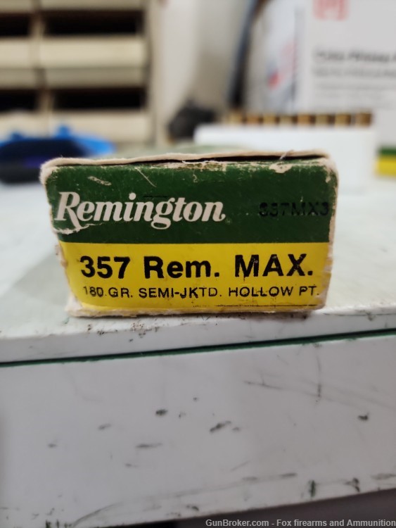 .357 Rem Max, 1 Box of 17 Original Rounds-img-0