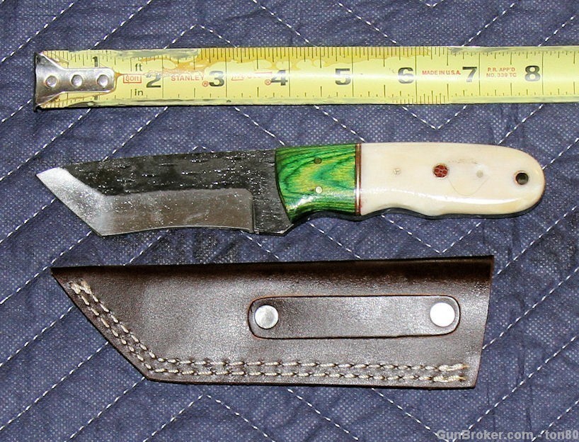 CUSTOM HANDMADE CARBON STEEL HUNTING KNIFE SP031-img-1