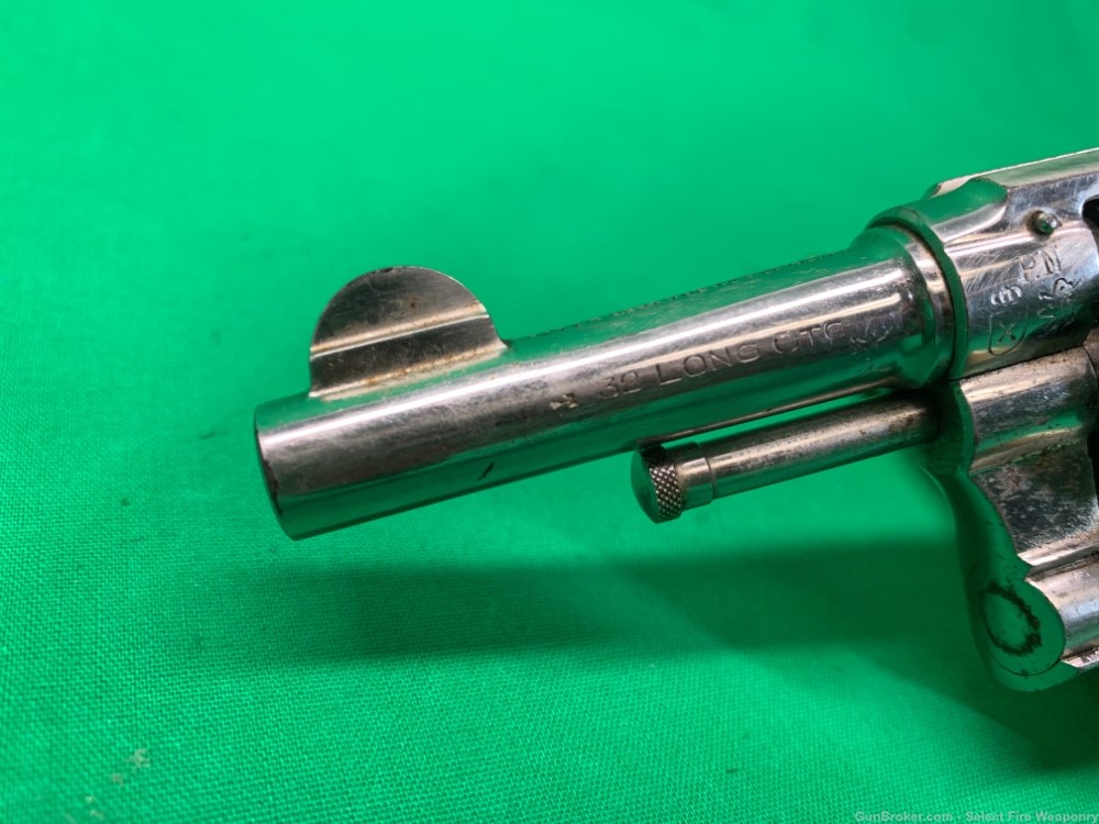 Spanish copy of Smith “I” Frame .32 S&W Long Nickel Finish Tac revolver-img-7