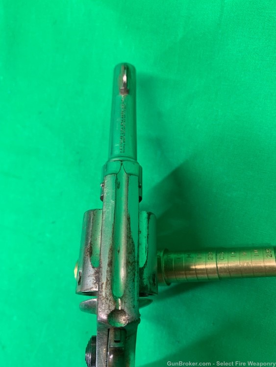 Spanish copy of Smith “I” Frame .32 S&W Long Nickel Finish Tac revolver-img-10
