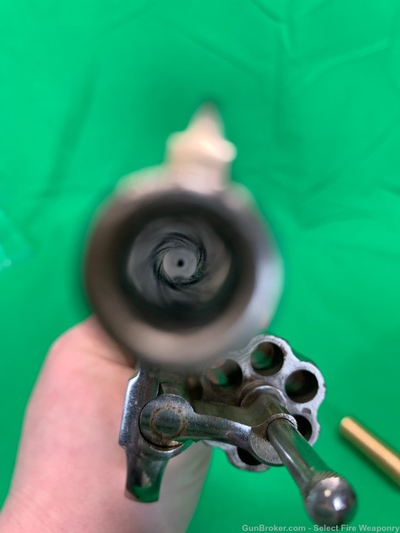 Spanish copy of Smith “I” Frame .32 S&W Long Nickel Finish Tac revolver-img-12